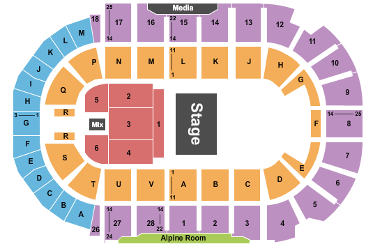 TD Station Seating Chart: Jimmy Carr
