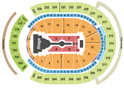T-Mobile Arena Seating Chart: Cardi B