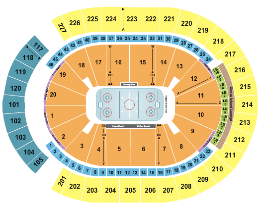 Golden 1 Arena Seating Chart