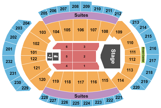 T-Mobile Center Seating Chart: Grupo Firme