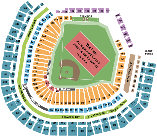 Seating Chart Comerica Park Concerts