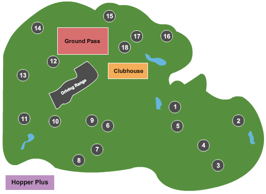 TPC At Deere Run Seating Chart: Golf