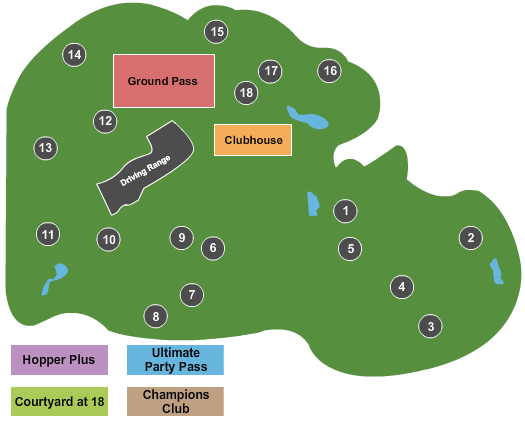 TPC At Deere Run Seating Chart: Golf