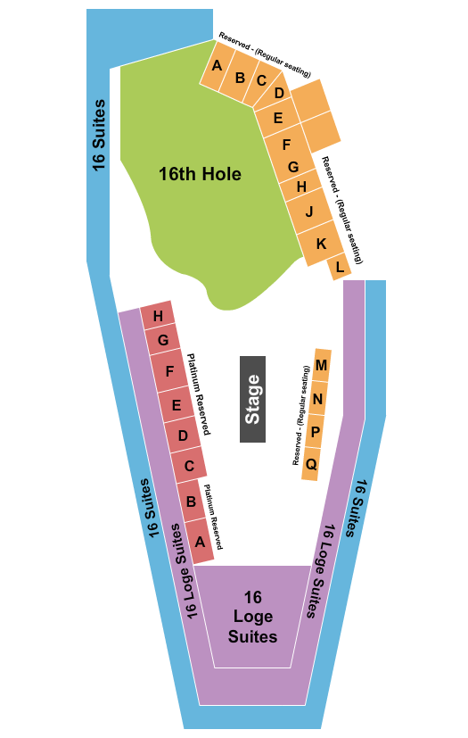 TPC Scottsdale Seating Chart: Concert In The Coliseum