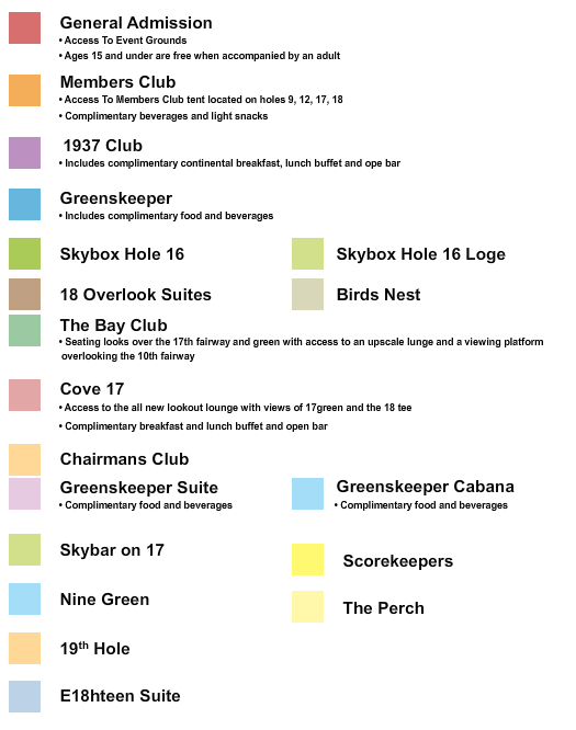 TPC Scottsdale Seating Chart: Phoenix Open