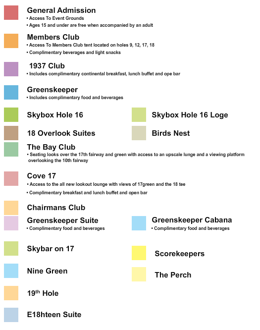 TPC Scottsdale Seating Chart: Phoenix Open