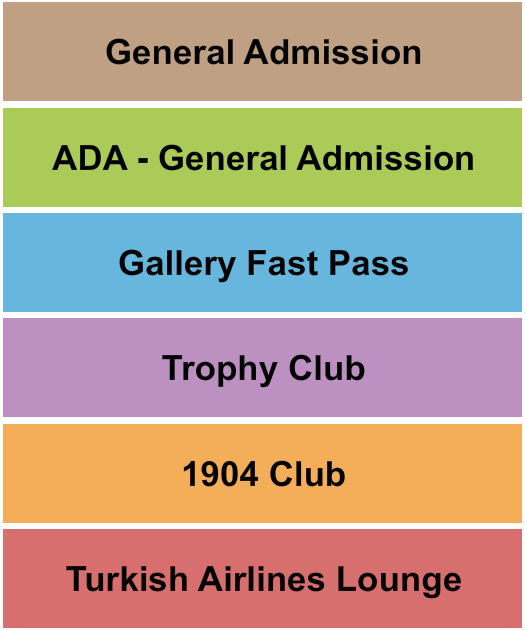 TPC Toronto Seating Chart: Golf