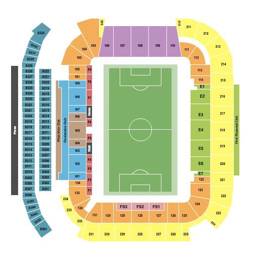 TQL Stadium Map