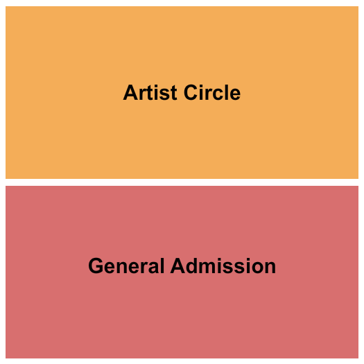 Tabernacle Baptist Church Seating Chart: GA/Artist Circle