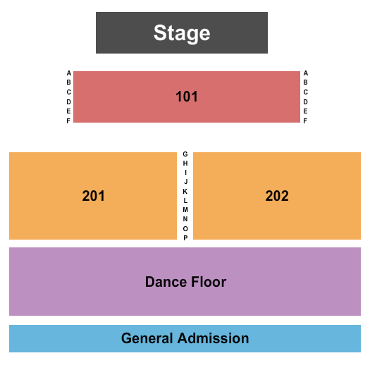 Tachi Palace Hotel & Casino Seating Chart: Endstage 4
