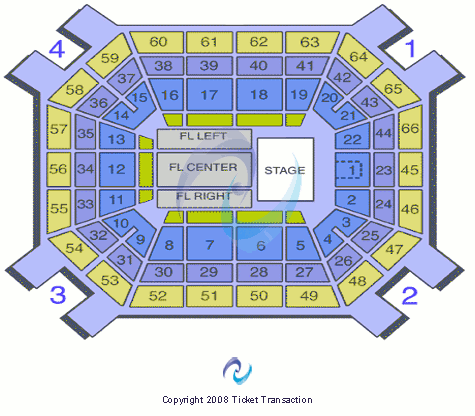 Taco Bell Arena Seating Chart