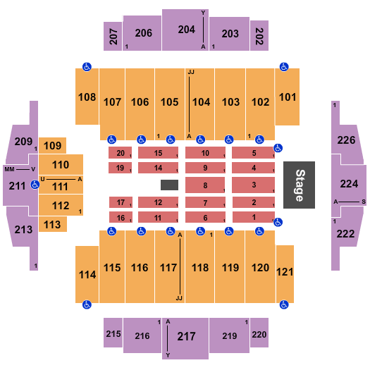Tacoma Dome Floor Seating Chart