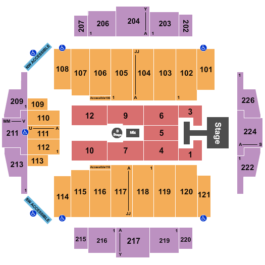Tacoma Dome Seating Chart: Disney Descendants