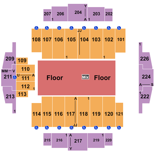 Scorpions Tacoma Dome Seating Chart