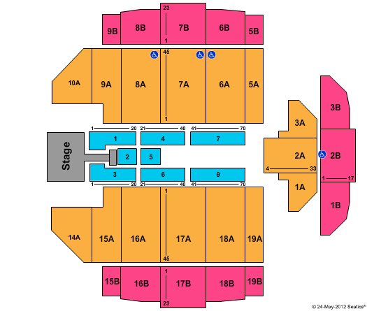 Tacoma Dome Seating Chart