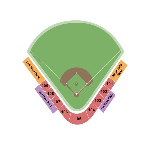 Tal Anderson Field Seating Chart