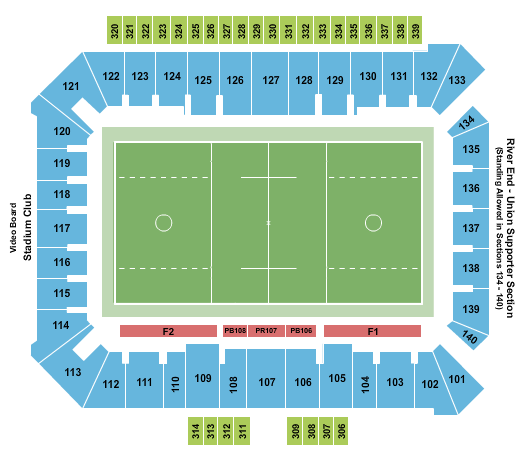 Subaru Park Seating Chart: Lacrosse