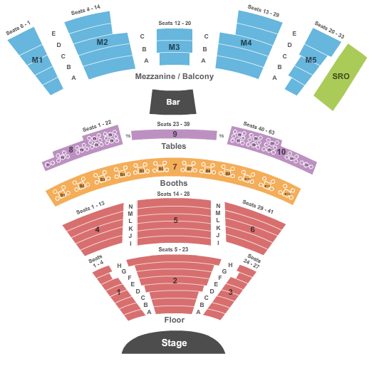 Rawhide Concert Seating Chart