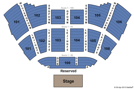 Talking Stick Resort Seating Chart
