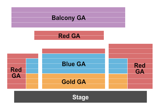 Tally Ho Theater Seating Chart: Crossroads Fest