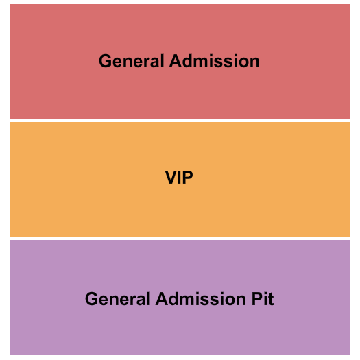 Tara Creek Seating Chart: GA/VIP/PIT