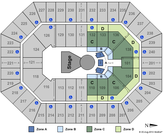 Target Center Seating Chart