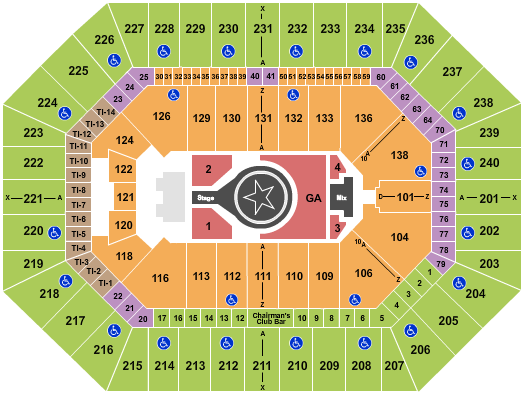 Target Center Seating Chart: Kacey Musgraves