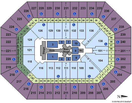 Target Center Seating Chart