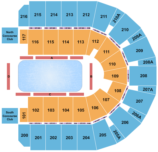 Erie Insurance Arena Seating Chart