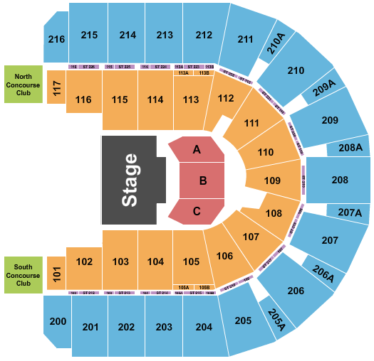 Vibrant Arena at The MARK Seating Chart: Paw Patrol