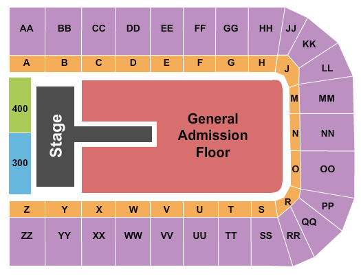 Taylor County Expo Center Seating Chart