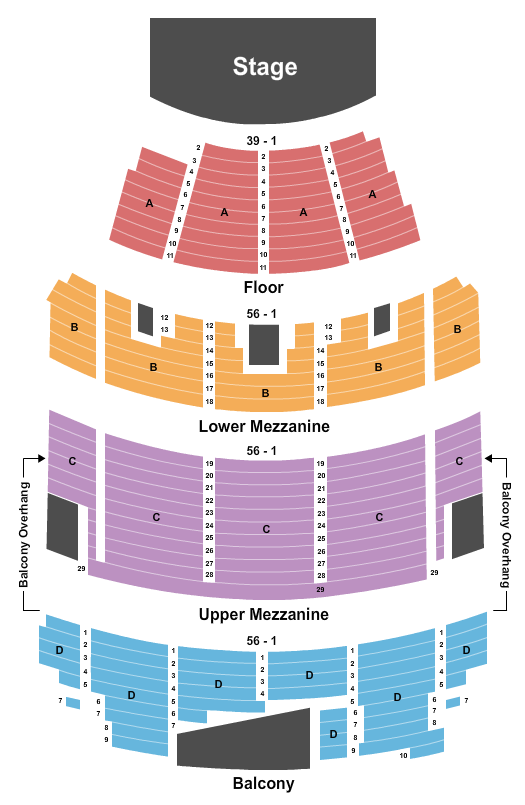 Temple Theater - Meridian Map