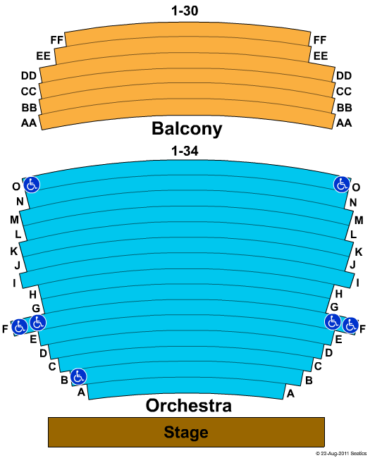 Rialto Theater Tacoma Seating Chart