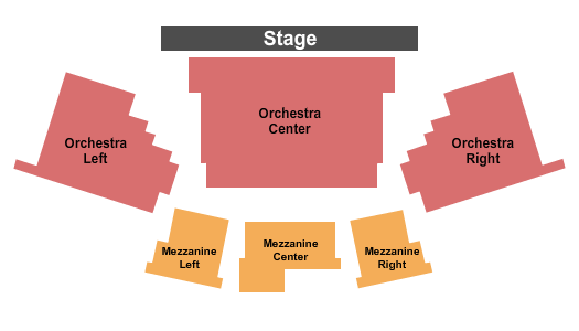 Tennessee Williams Theatre Seating Chart