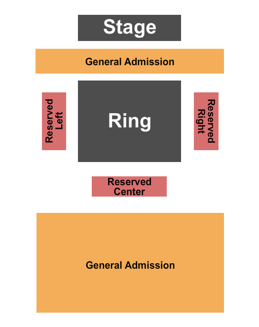 Terminal West At King Plow Arts Center Seating Chart: Wrestling