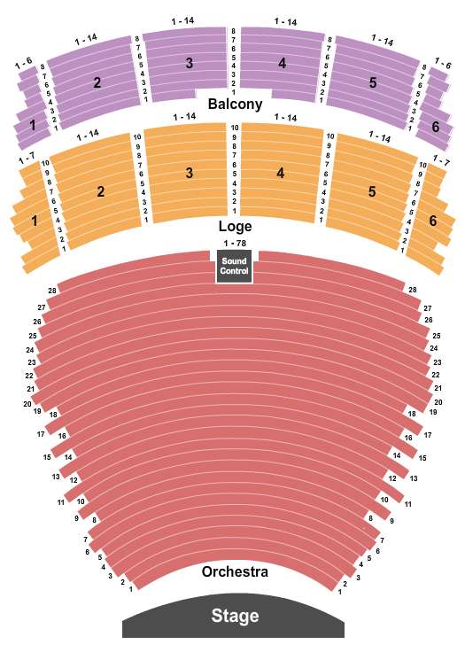 Ali Wong Terrace Theater at Long Beach Convention Center Seating Chart