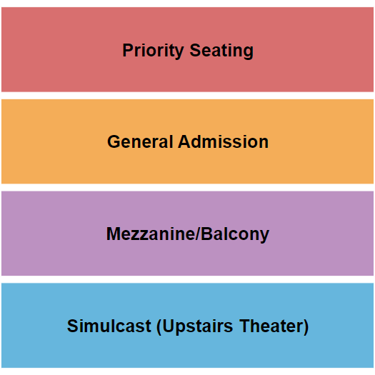 Texas Theatre - Dallas Seating Chart: GA/Balcony/Upstairs