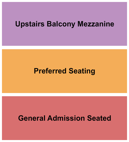 Texas Theatre - Dallas Seating Chart: GA Seated/Preferred/Upstairs Balc