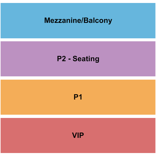Texas Theatre - Dallas Seating Chart: VIP/P1 & P2 & Mezz