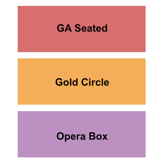 Thalia Hall Seating Chart: GA Seated/GC/Opera Box
