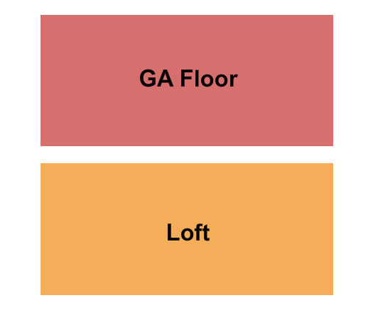 The Newberry Seating Chart: GA Floor/Loft