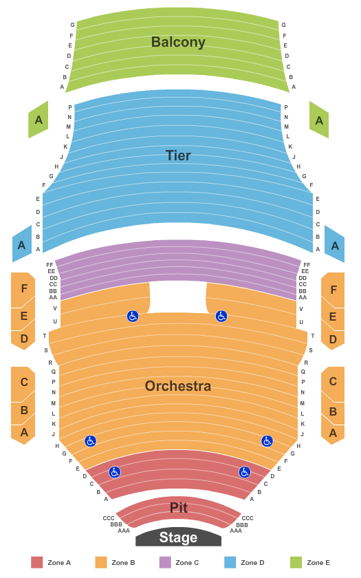 Alton Amphitheater Seating Chart