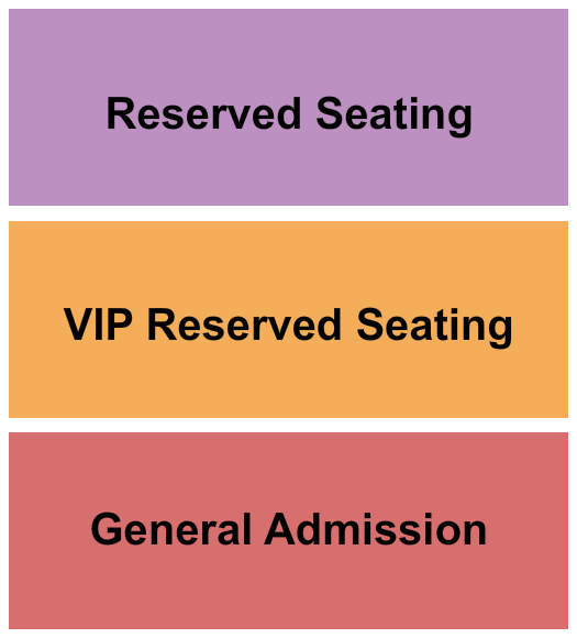 The Allways Lounge & Cabaret Seating Chart: GA/Rsvd/VIP Rsvd