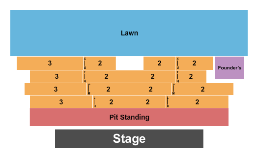 The Amp Ballantyne Seating Chart: Endstage Pit 2