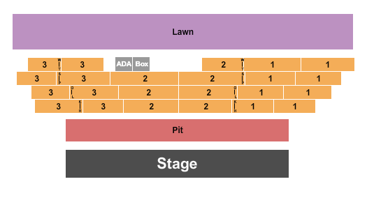 The Amp Ballantyne Seating Chart: Endstage Pit