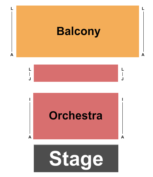 The Argyle Theatre at Babylon Village Seating Chart: Endstage