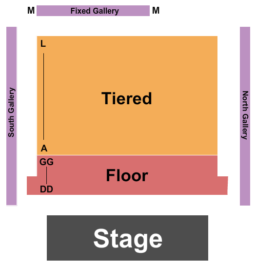 The Argyros Seating Chart: Endstage