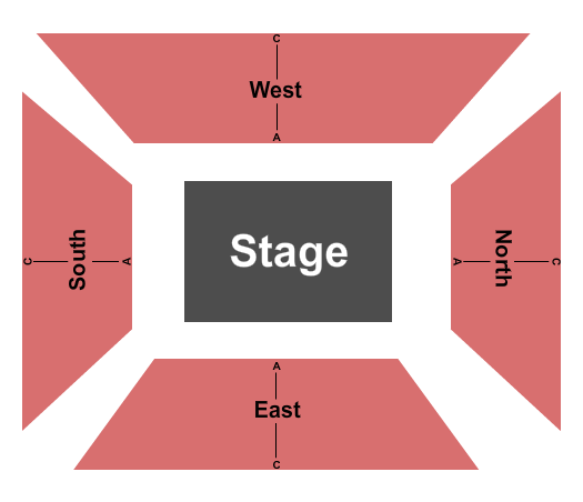The Ark at Signature Theatre - Arlington Seating Chart: Center Stage