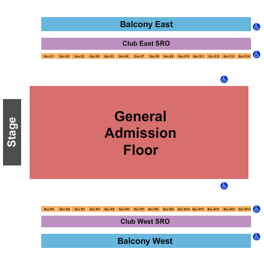 The Armory - Minneapolis Seating Chart: Endstage GA Floor 2