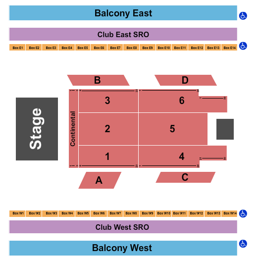 The Armory - Minneapolis Seating Chart: Endstage 2